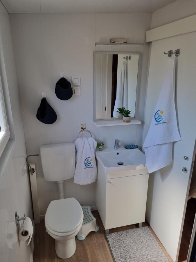 Mobilehome Elena Premium With Pool, Istria 班约勒 外观 照片